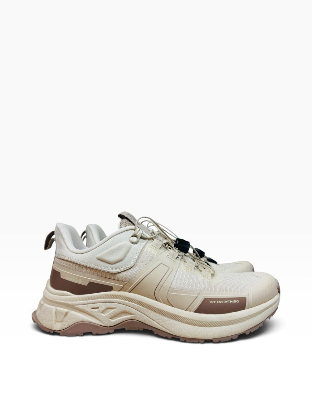 Nortiv 8 Gladiator Lightweight Hiking Sneakers in Beige Taupe 8.5